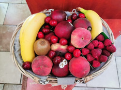 Corbeille de fruits à Granville